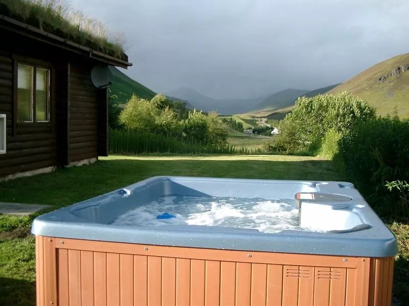 Log Cabin with Hot Tub for 2 | In the Cairngorm National Park | Accepts Dogs