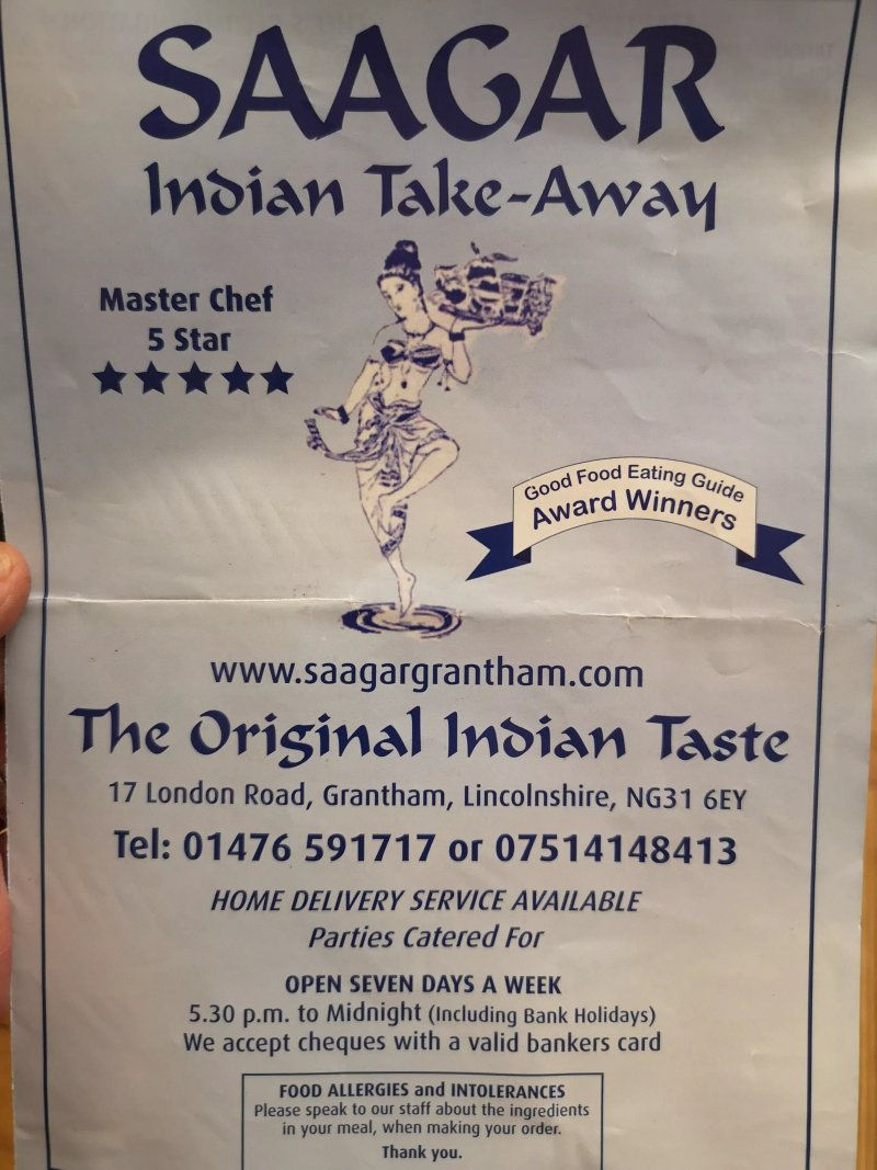 Saagar Indian Take Away
