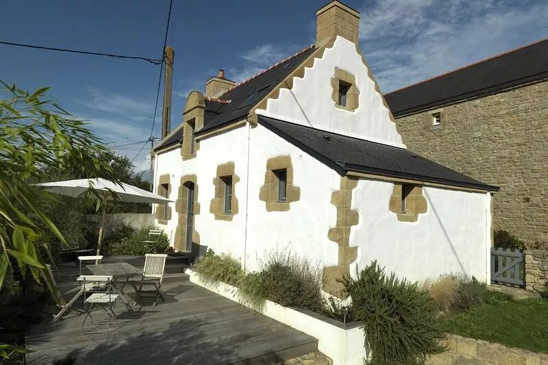 House in the village of Sainte Barbe