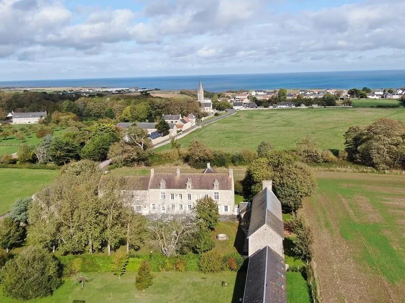 Manoir de l'Ormel - Omaha Beach avec grand jardin