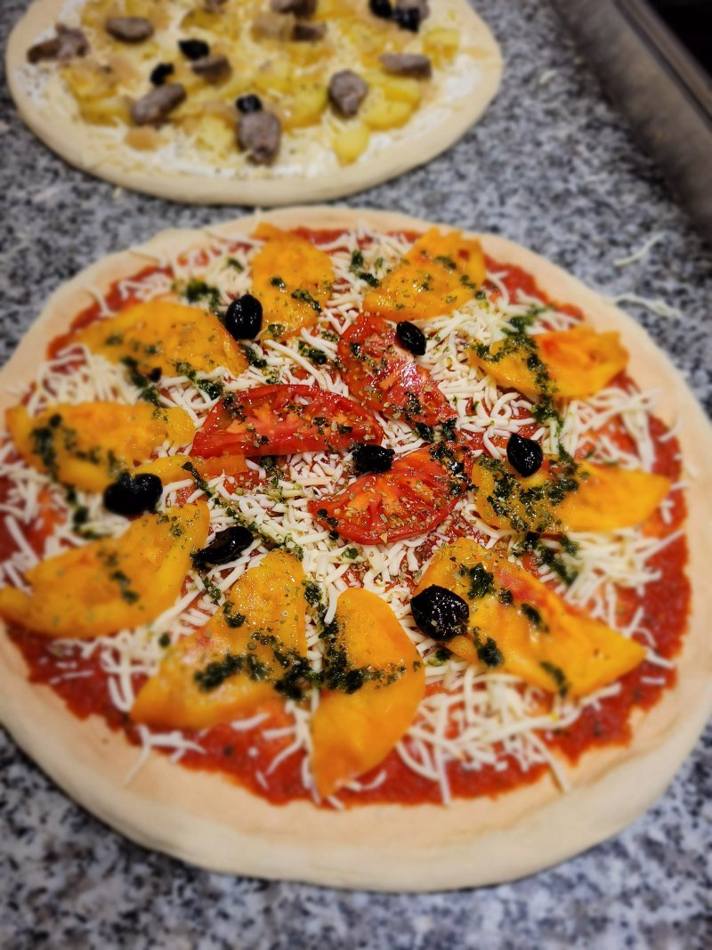 Pizza a la mano