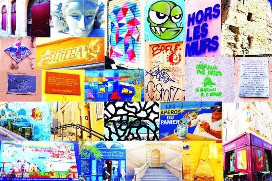 Map - Marseille & Pistes