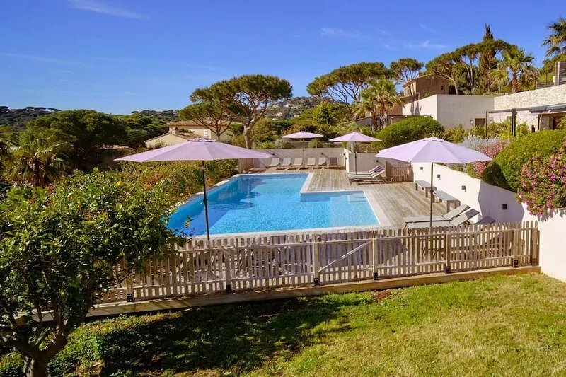 LODGES PANORAMIC SEA VIEW AT 400 M FROM THE BEACH HEATED HEATED SWIMMING POOL