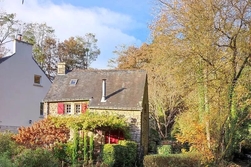 Converted 17c Watermill Offering Peace & Tranquillity in the Heart of Brittany