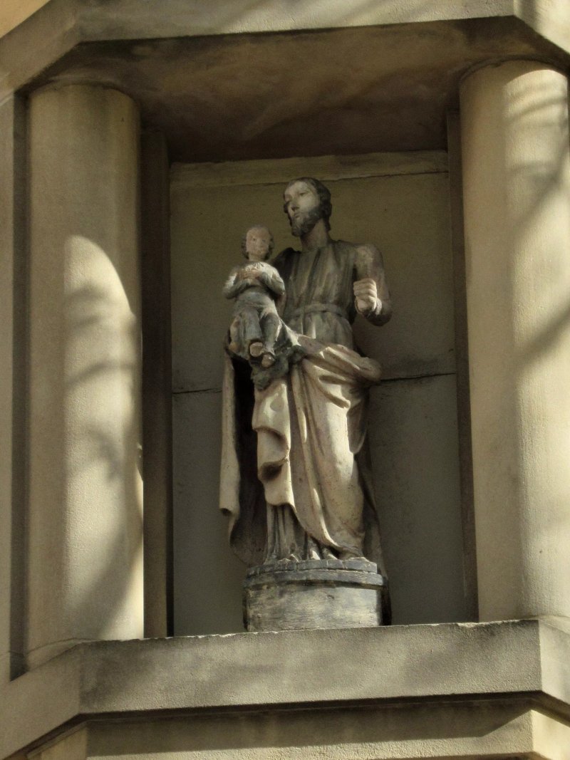 Statue Saint Joseph Et L'Enfant Jesus
