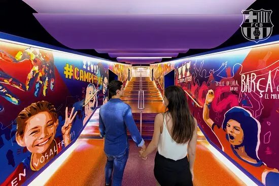 Barca Stadium Tour & Free time City Center