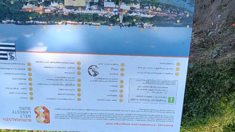 Aussichtspunkt Auf Burghausen