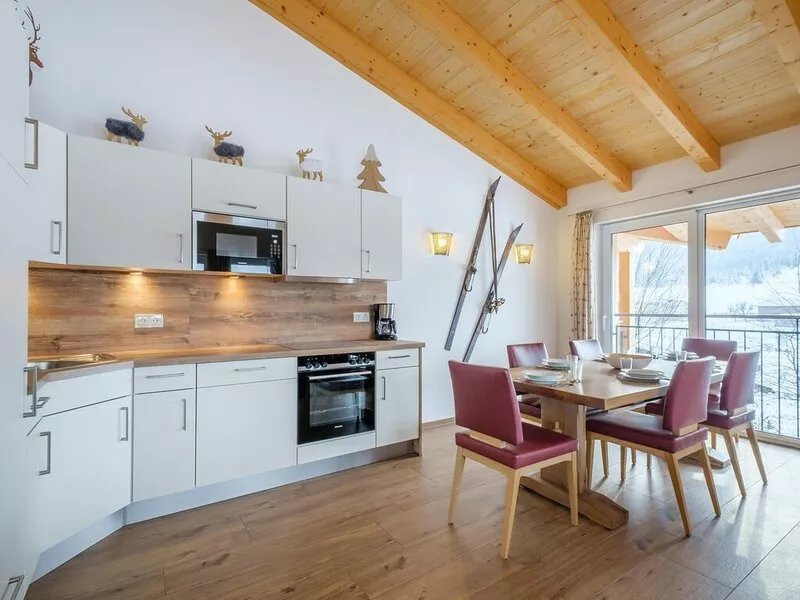 Luxury penthouse with idyllic mountain views