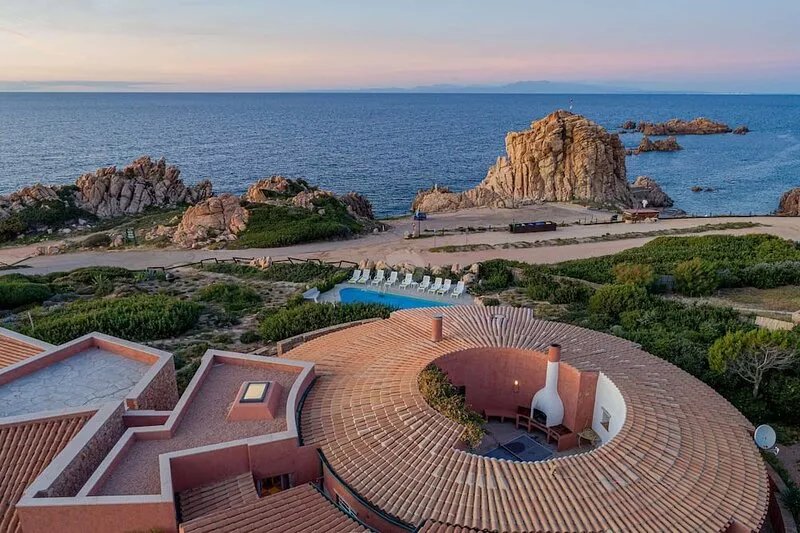 Villa Sfumature del Melograno: private pool in front of the sea