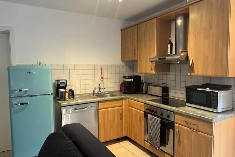 Gemütliche 2-zimmerwohnung, 11 Minuten zur Messe Frankfurt