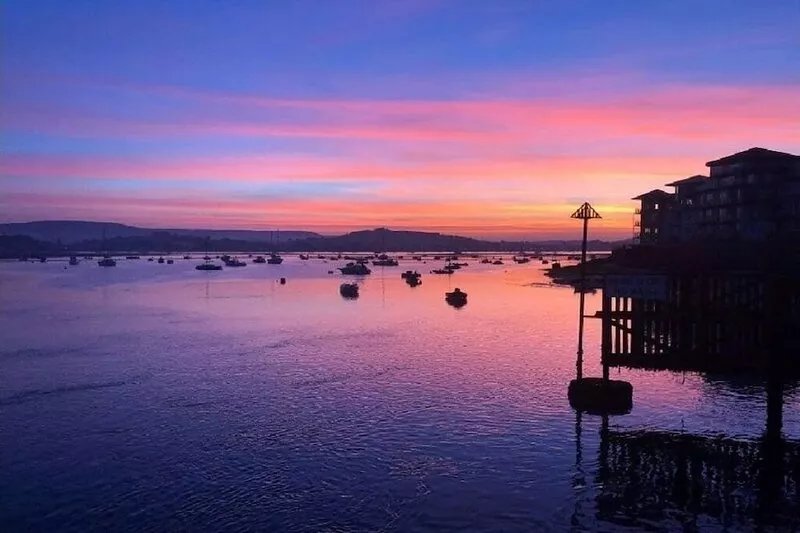 Luxurious Exmouth marina apartment, a few minutes from miles of sandy beach