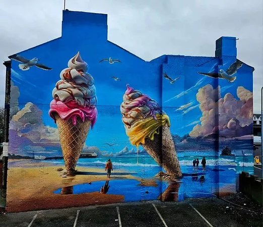 Cleethorpes Beach Mural