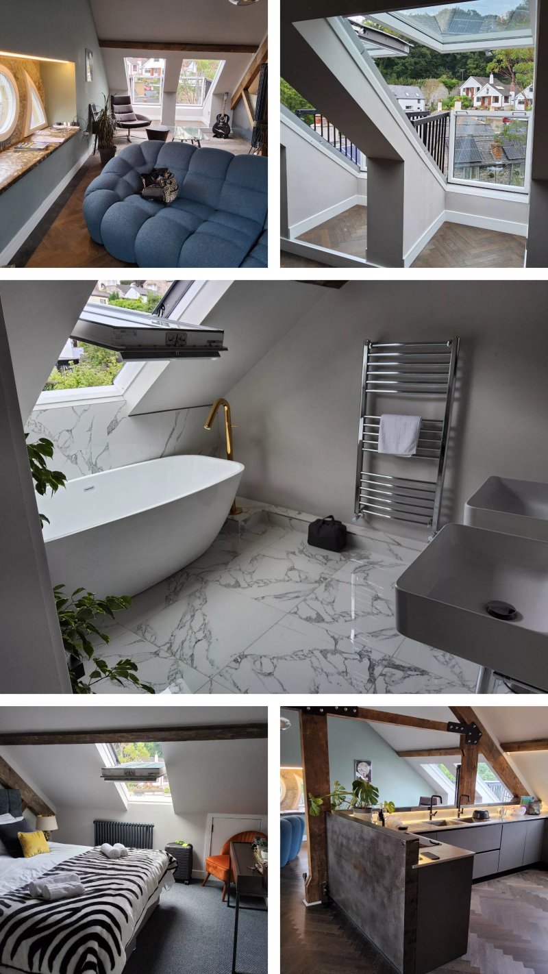THE SIGMA PENTHOUSE, family friendly, with a garden in Dyserth
