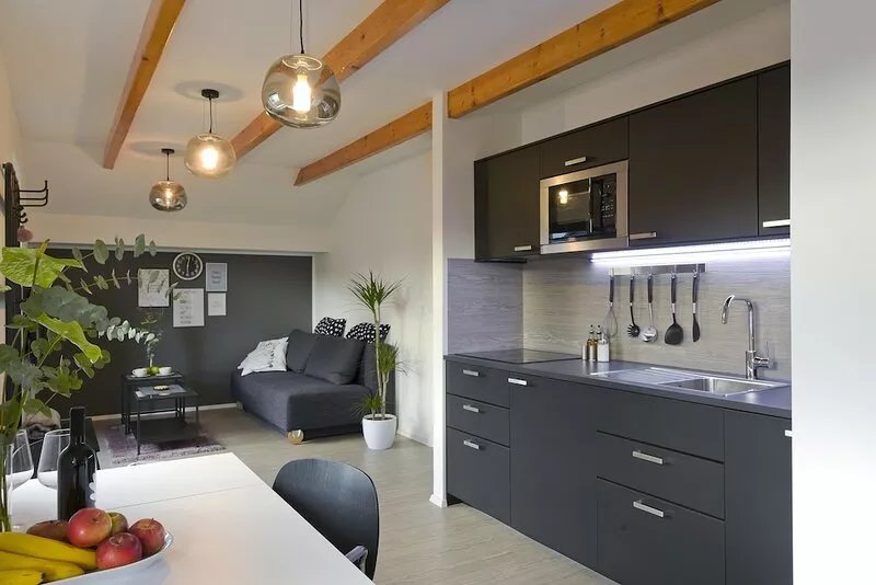 This brand new Apartment Nija is situated in a calm part of Bled.