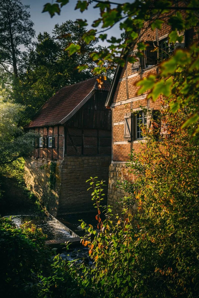 Haus Langen mit Wassermuhle