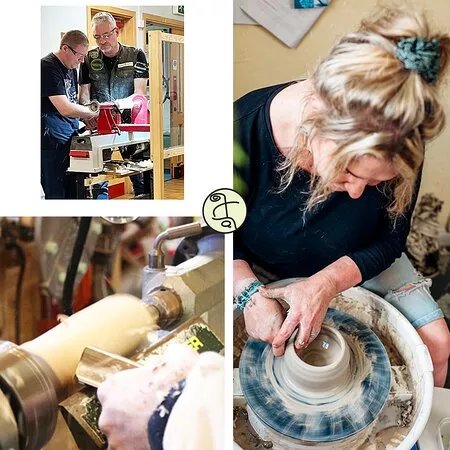 Blended Monkey - Woodturning & Pottery Workshops