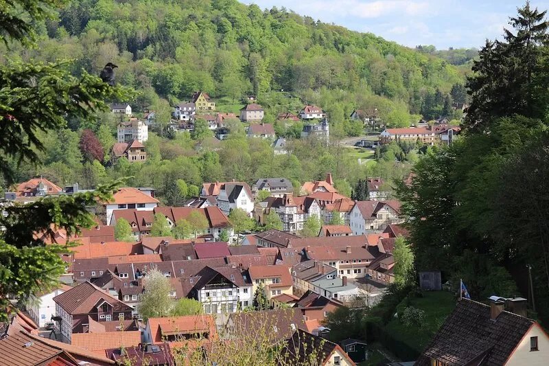 Quiet vacation oasis with a beautiful view over Bad Lauterberg