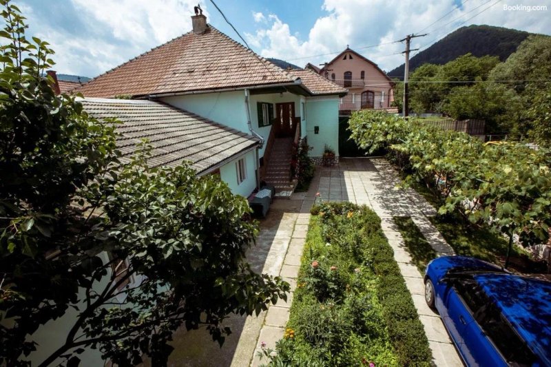 Picturesque Village in Transylvania