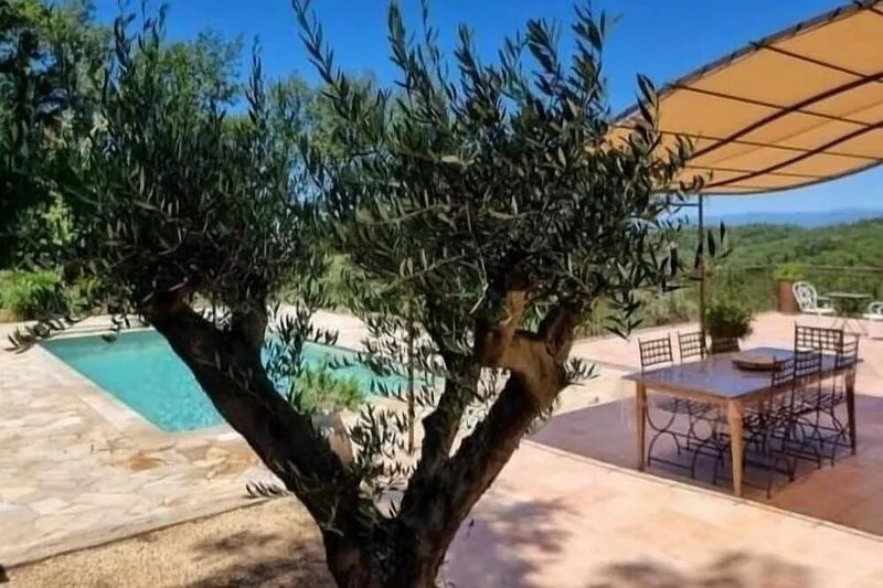 Top of villa air-conditioned private pool panoramic view