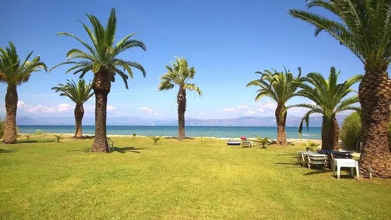 Nice Sea View Studios and Apartments on the beach in Corfu