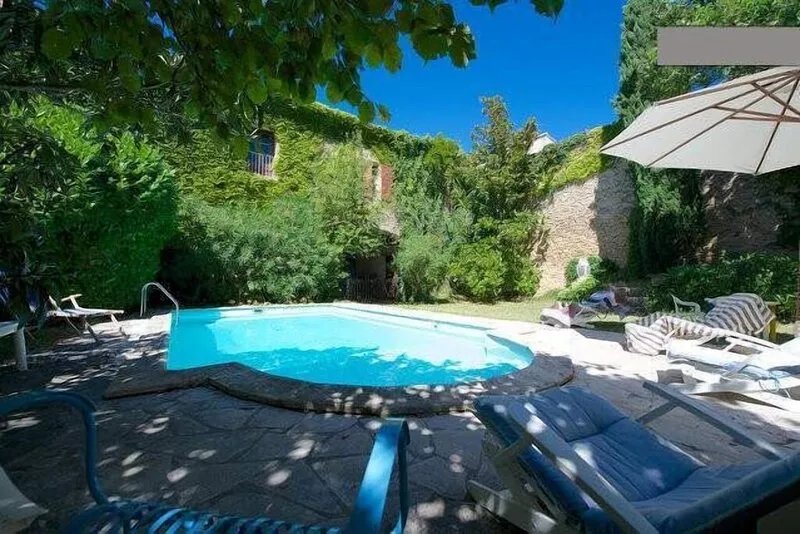 Pool And Garden Traditional House