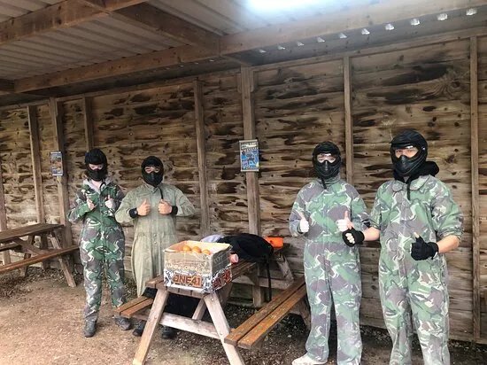 Camouflage Paintball