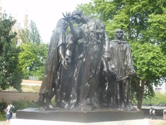The Burghers of Calais Statue