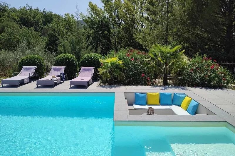 Villa with private heated pool "Le Mas des Doux Instants" rated 5 stars