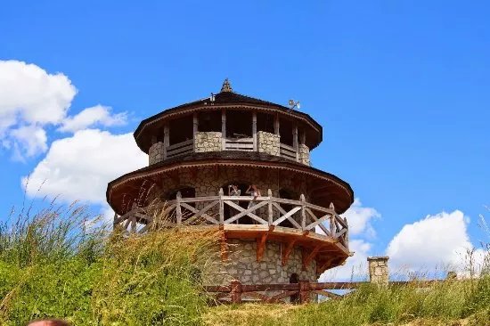 Quarry and viewing tower