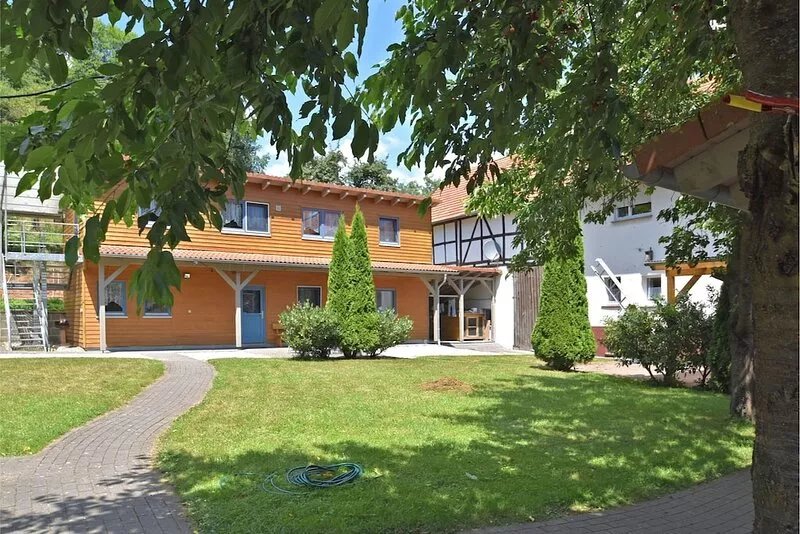 Holiday farm situated next to the Kellerwald-Edersee national park with a sunba