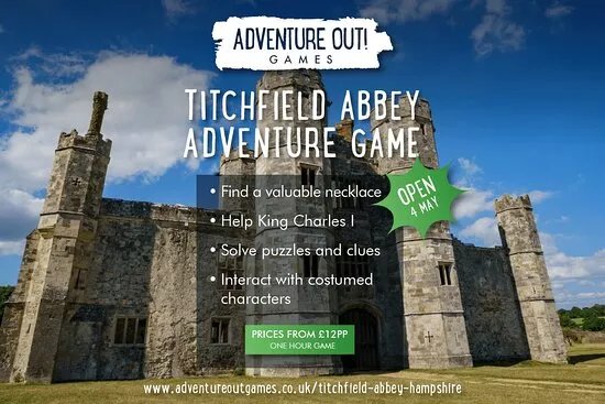 Adventure Out Game Titchfield Abbey