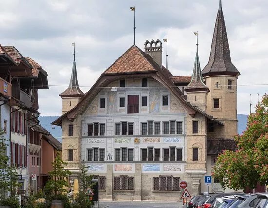 Schloss Buren An Der Aare