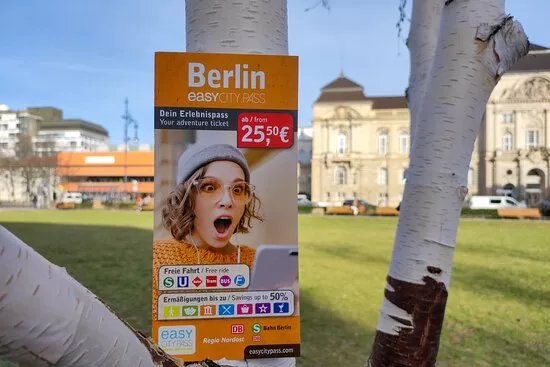 EasyCityPass Berlin: Nutzung offentlicher Verkehrsmittel + Rabatte bei Partnern