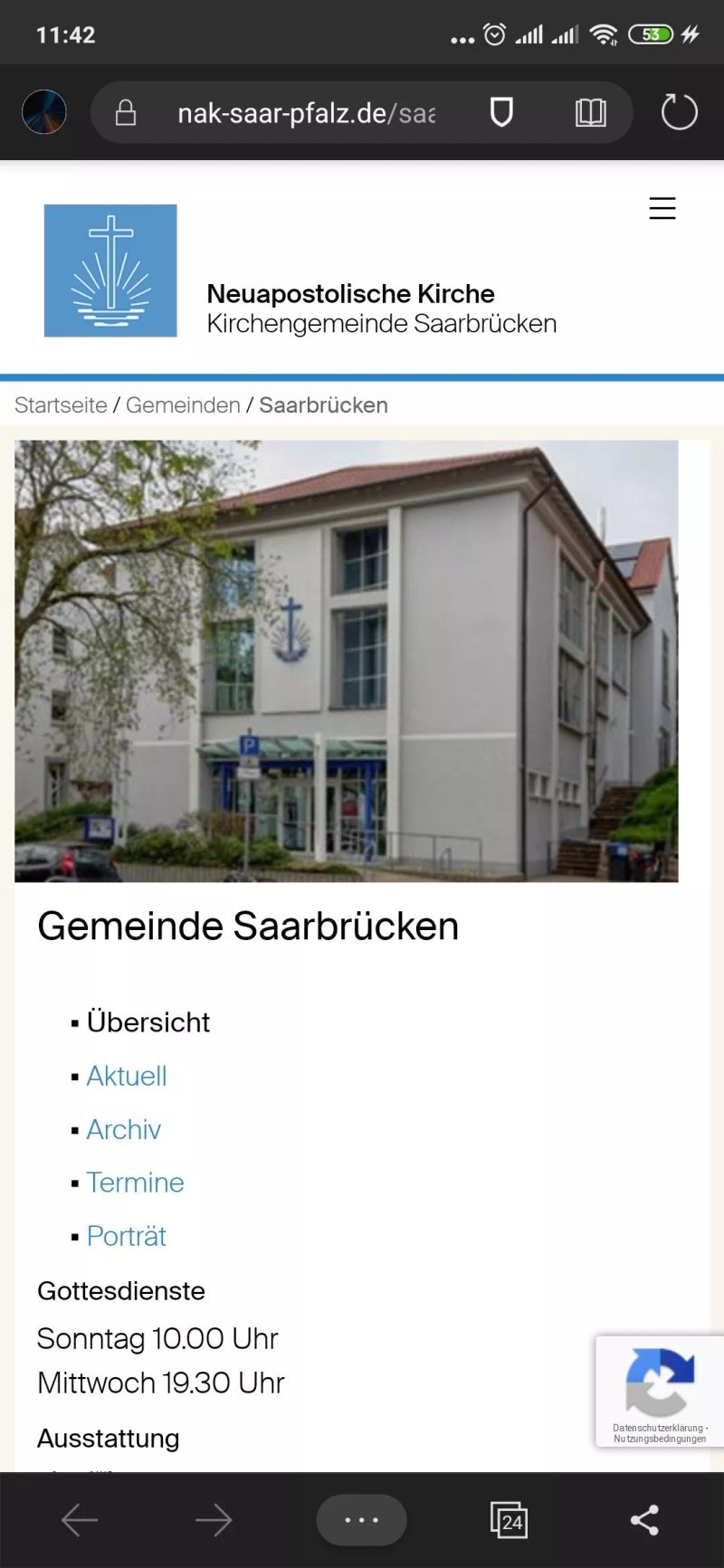 Neuapostolische Kirche Saarbrucken