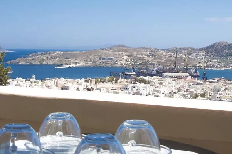 Ano Siroa. Cycladic house with amazing views