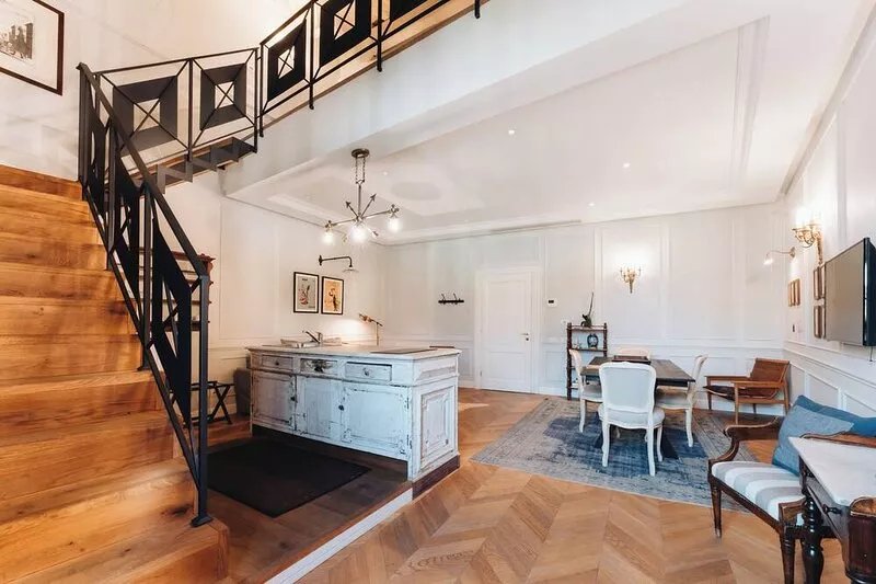 Apartment on 2 floors of 65sqm, terrace with view, Wi-fi, 50mt from Santa Croce