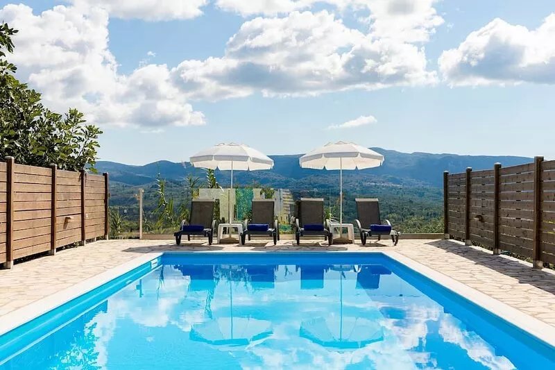 Villa Dinos - Holiday House Rental with private swimming pool in Corfu