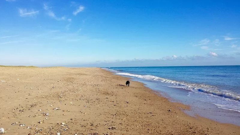 Beachside Cottage overlooking sand dunes (Winterton on Sea)