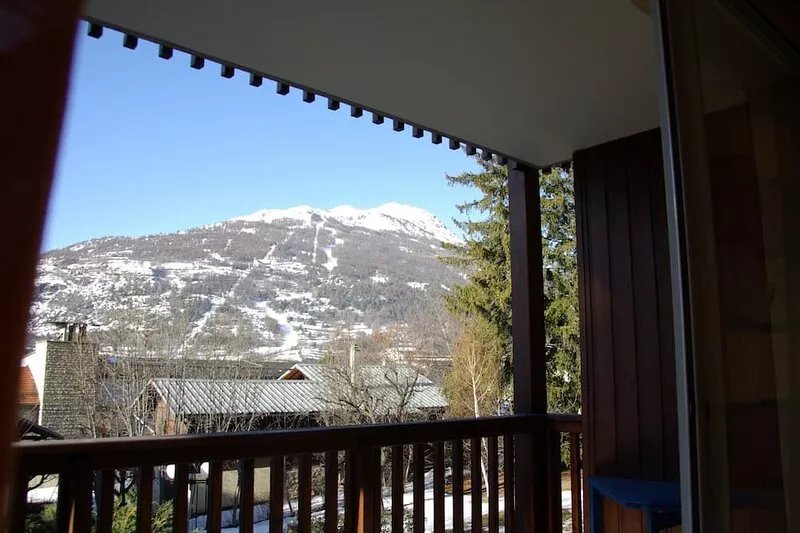 Bright apartment 59 m² Balcony with beautiful view Prorel, Briançon Serre