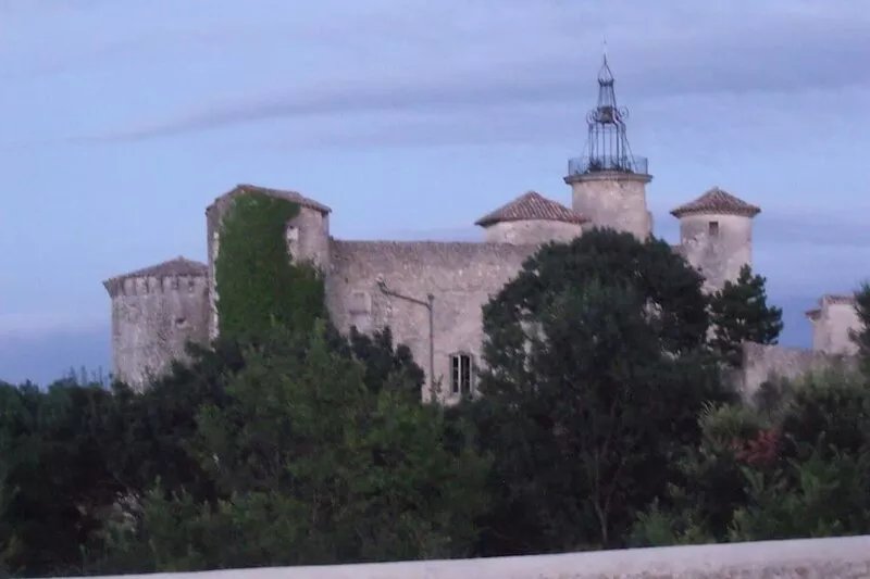 La Maison du Rempart in Lussan, medieval house made with stones of the region