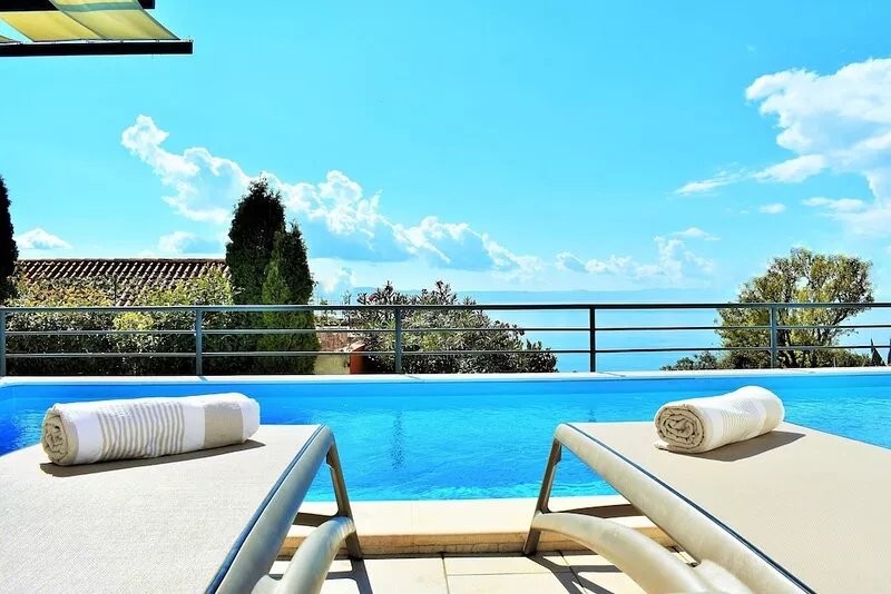 Villa Vedran with stunning views for relaxing holidays.
