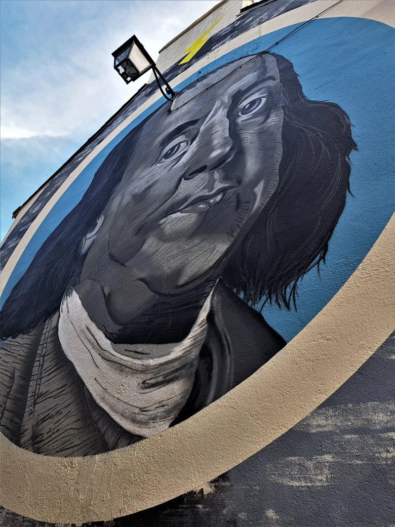 Fresque Benjamin Franklin