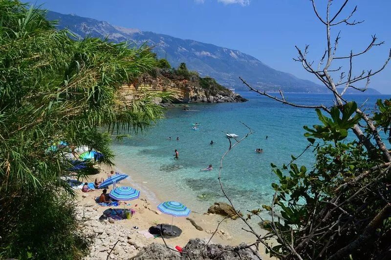 Kefalonia villas: 3 bedroom villa Gardenia - cozy Greek house with sea view