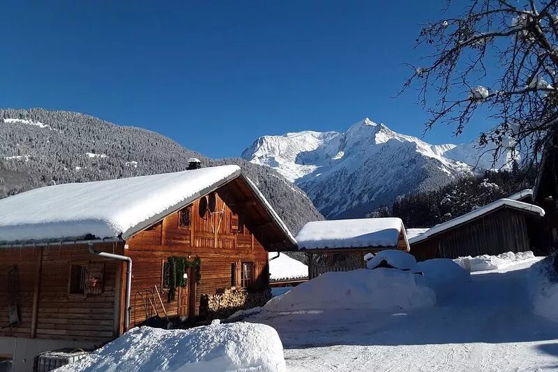 PROMO Christmas Chalet 6/8 pers facing Mont Blanc