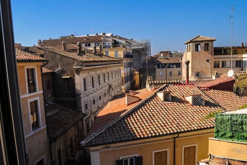La Mia Casa in Campo di Fiori Large Bright and Quiet Penthouse  TERRACE WiFI