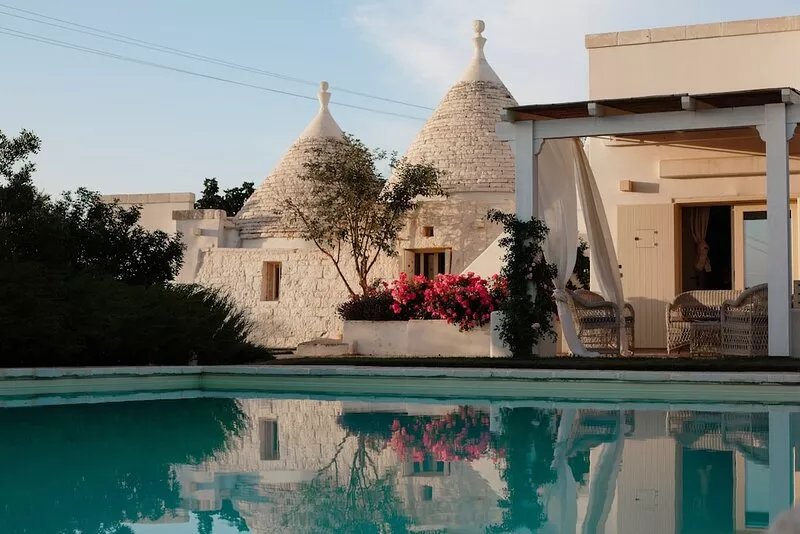 Charming Trulli Villa in Ostuni per 8 + 1 with private pool, BBQ, wifi