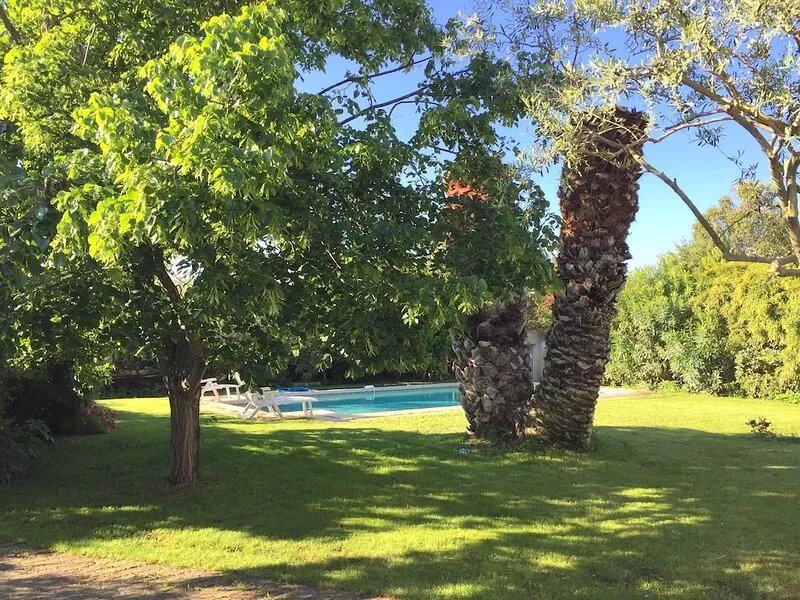 Villa with swimming pool 10 x 5 and garden, sleeps 6, 2km from the beach, Perols