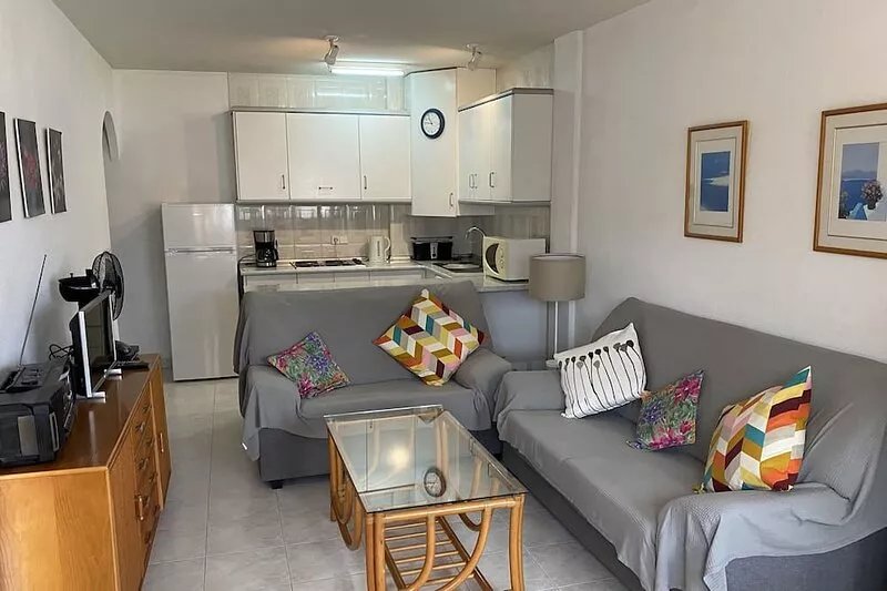 Ground Floor Apartment With Private, Enclosed Communal Pool Directly In Front