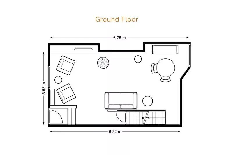 Rose Cottage, a luxury cottage to sleep a family of four in the heart of St