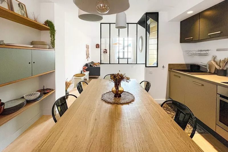 Beautiful flat in the heart of the city close to the Côte des Basques